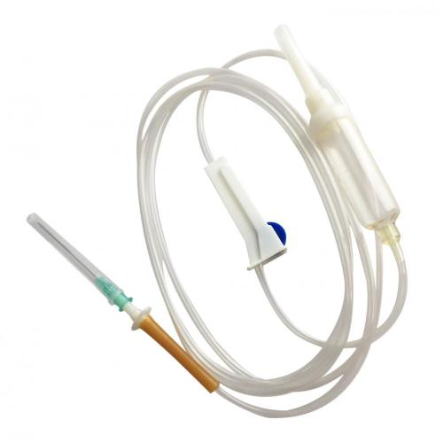 Set per infusione endovenosa monouso medico CE e ISO