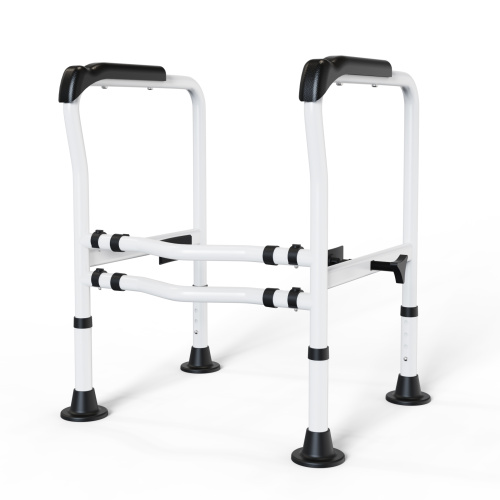 قضبان أمان للمرحاض بارتفاع قابل للتعديل للاستخدام الآمن