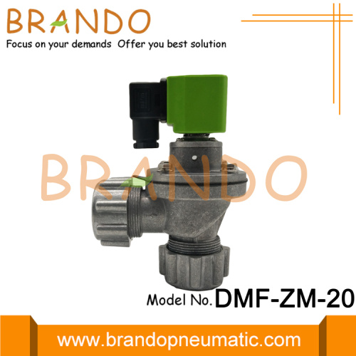Válvula de chorro de pulso de aleación de aluminio G3/4 pulgadas DMF-ZM-20