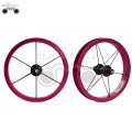 Purple 6061 alloy rim 12H 12inch wheel set