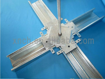 Metal C channel ceiling channels / ceiling steel profile C channel