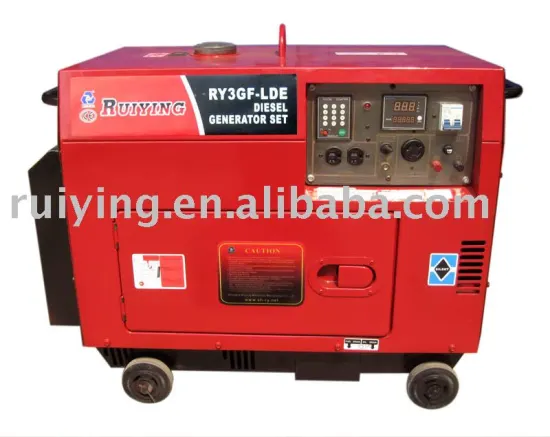 Air-cooling Diesel Generator Set with Electric Startup