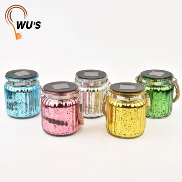 New product factory directly stained glass solar lights