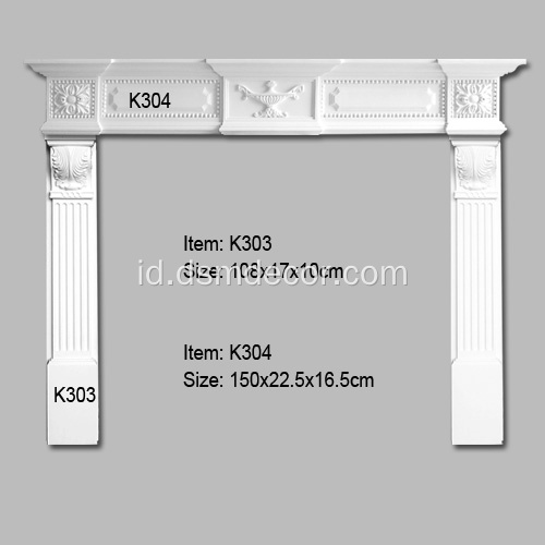 Potongan Mantel Dekoratif Polyurethane