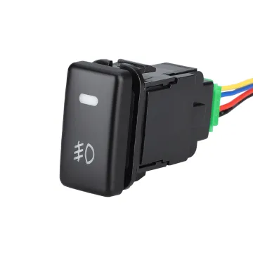 Factory Supply For Toyota Car Rocker Switch 12V Push Button Car Switch Fog Light Switch