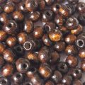Perle in legno da 500 pezzi rotondi 6mm