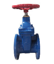 DIN Resilient Seat Non Rising Stem Gate Valve F4/F5