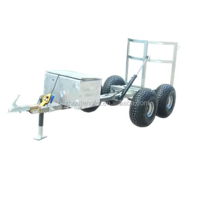 Small Outdoor Car Trailers and Cargo Utility Motorbike Trailers