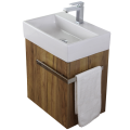 Solid Wood Particle Board Bathroom Vanities Cabinet