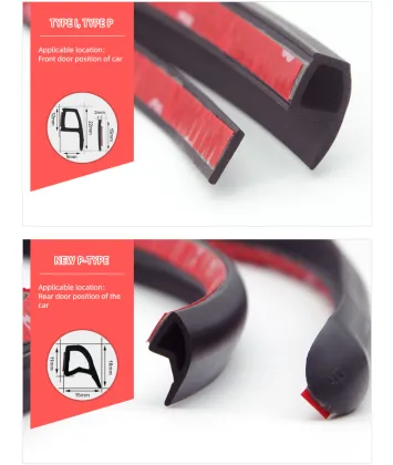 Sponge Rubber Edge Protection seal strip for car