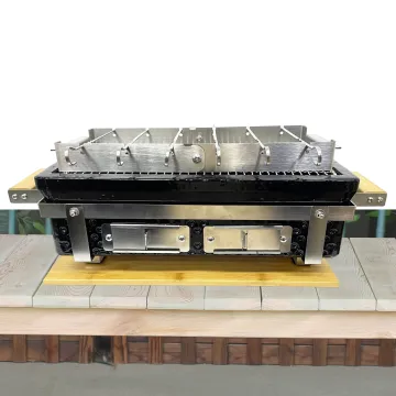 New Sale Auplex Tabletop Ceramic Teppanyaki BBQ Japanese Charcoal Kebab Yakitori Grill