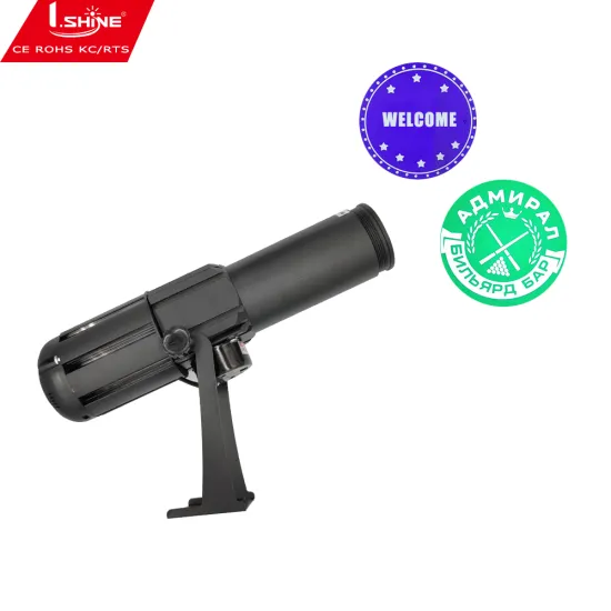 20W Logo Customized Projector Light: Static and Rotary Gobo Glass Projection Lamp