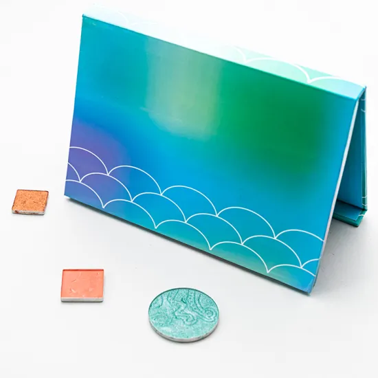 High Quality Professional Empty Eyeshadow Palette Paper Box