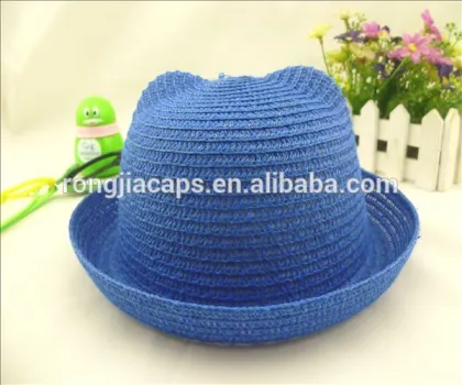 09170196 Fashion design lady' fedora hats