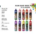 Rum Bar 9000Puffs Disposable Vape