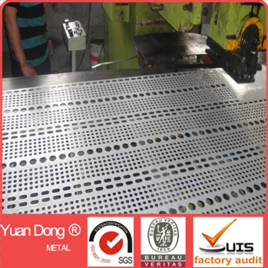 PLC Aluminum / Cooper / Steel metal plate punching hole machine