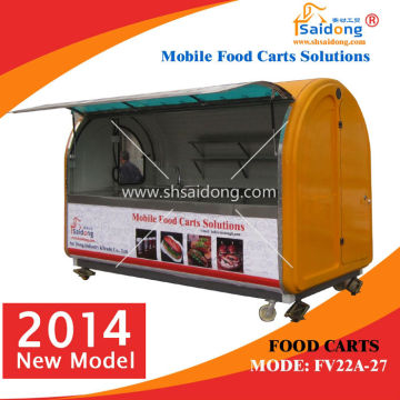 Food Application Commercial Mobile Food Cart food grill cart For Sale