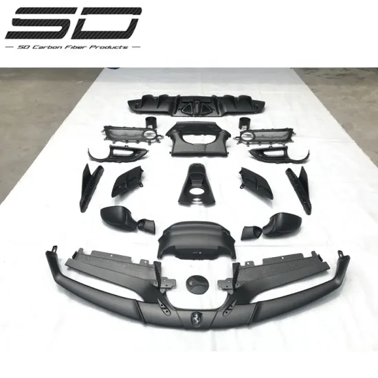 Carbon Fiber Bumper Body Kit for Ferrari 488 GTB (2015-2018)