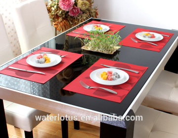 2015 Alibaba China dining table mat, customized place mat, coasters