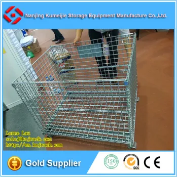 Industrial Stacking Mesh Stillage Cage With Reasonable Price