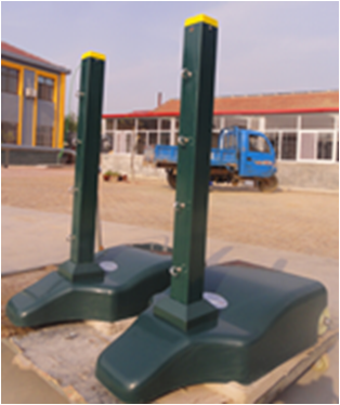 Heavy Duty Movable Tennis Posts with Net
