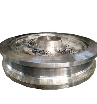 Custom Large Precision Forging Steel Crane Wheels and Pulleys
