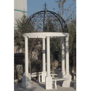Stone Pavilion, Made of White Marble