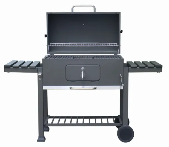 Popular Vertical Garden Smoker Charcoal Grill BBQ Trolley Cooking Barbecue Grill