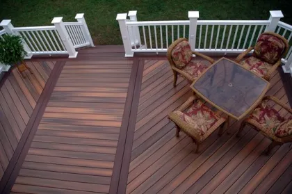 outdoor new generation Wood plastic deck railing