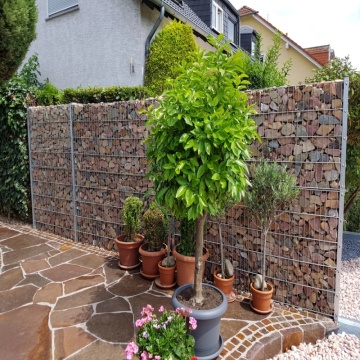 Decorações personalizadas de parede de Gabion para elevar seu espaço