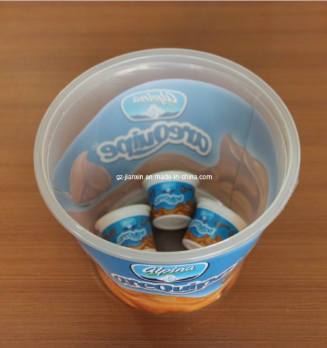 Plastic Container with Food Grade, Good Sealing Lid, Heat Resisting, Rich Colors and Finish, 100ml to 5000ml