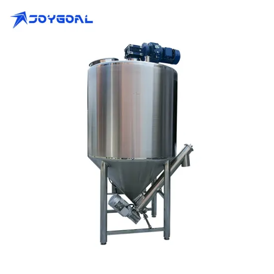 Customized Stainless Steel Storage Tanks for Cosmetics and Liquids