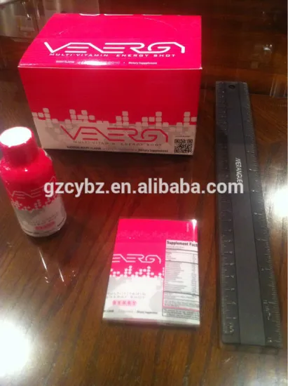 30u PVC shrink sleeve energy drink labels