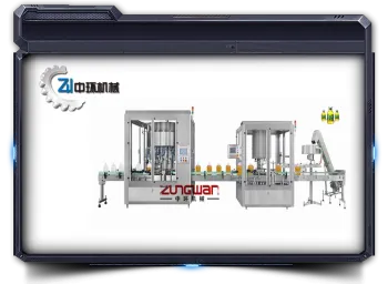 Rotary weighing packaging line
