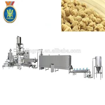 TVP Textured Soy Vegetable Protein Granular extruding machinery