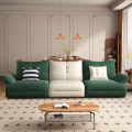 Tecnología simple de sofá de combinación de combinación de color de terciopelo