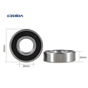 High Quality 6206 Deep Groove Ball Bearing 30x62x16mm 6206ZZ 6206-2Z 6206-2RS