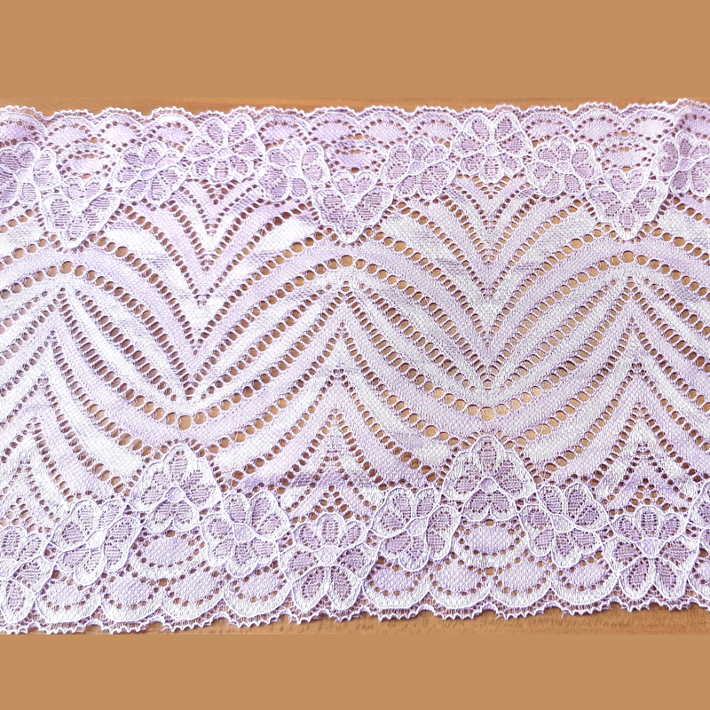 Embroidered Lace Trim Fabric Png