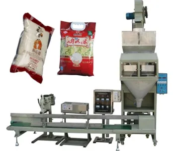 automatic rice weighing filling machine