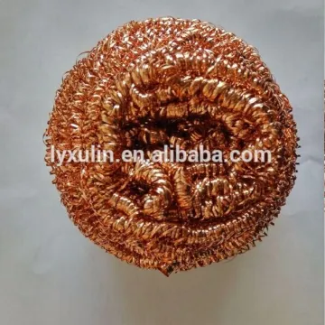Copperized Scourer,Copper mesh scourer