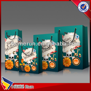 Hot sale promotional paper gift bag / customized paper gift bag with handles