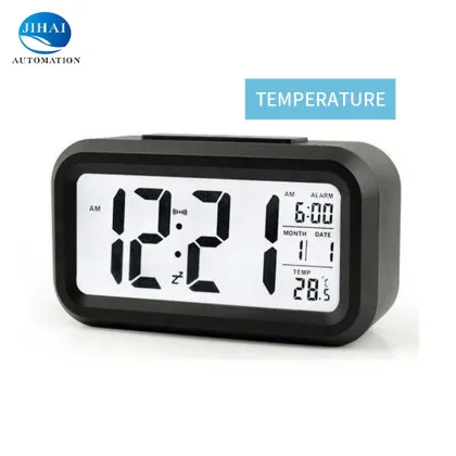 Customized Desk Clock Calendar: Electronic Alarm Clock