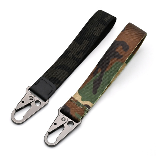 OEM Carabiner Keychain With Short Lanyards Strap