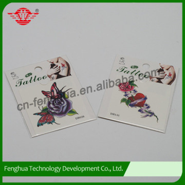 Best Quality Reasonable Price Fancy Flower Temporary Tattoo Sticker Korea