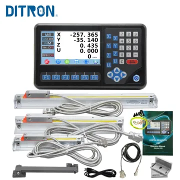 3 Axis & 2 Axis Digital Readout Measuring Ruler Optical Linear Scale for Lathe & Milling Machine
