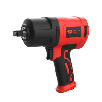 OEM Custom Pneumatic Wrench PT-1305: 1/2 Inch 90psi 1560N.m 8500rpm 6.5cfm Air Impact Hammer