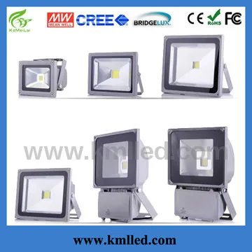 CE/RoHS Brigelux 45mil 110-120lm/w LED Flood Light