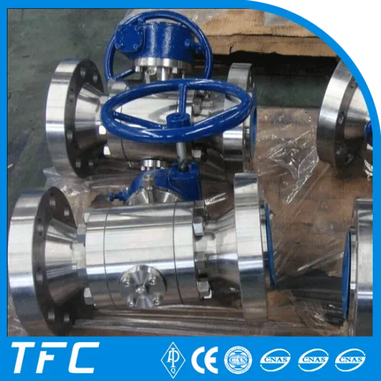 duplex steel reduced bore A182 F53 ball valve