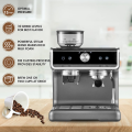 Edelstahlkaffeemaschine, Espresso -Kaffeemaschine