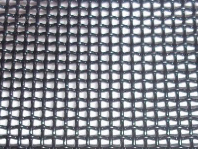 Rete metallica tessuta in acciaio inox netto